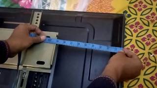 How To wall Mount A LCD LED TV Installation  Urdu amp Hindi [upl. by Atram241]