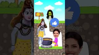 Priyanka Chopra 😂🤣 Funny cartoon funny comedy motupatlu games trending hyderabad [upl. by Eckel459]