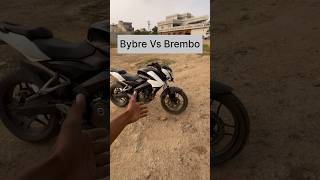 Bybre vs brembo breaking of superbikes bike shorts [upl. by Ytiak25]