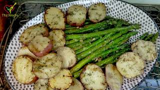 Grill Roasted Crispy Garlic Parmesan Asparagus  How to ccok garlicparmesan asparagus grilled [upl. by Oliviero839]