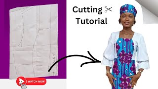 How to draft a Stylish Pinafore style line easy to make [upl. by Calder]