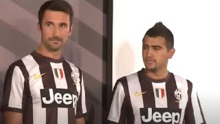 Presentazione maglie Juventus stagione 201213  unveiling of the official 201213 shirts [upl. by Wertz]