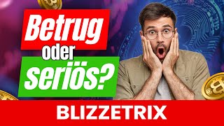 Blizzetrix Erfahrungen Betrug😱❌ Ist Blizzetrix die vertrauenswürdigste KryptoHandelsplattform [upl. by Jennilee]