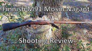 Finnish M91 Mosin Nagant Shooting Review [upl. by Ecyor193]