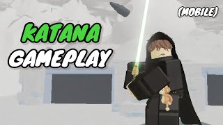 SABER SHOWDOWN KATANA GAMEPLAY  MOBILE [upl. by Airekal]