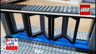 Lego BiFolding Sliding Doors for the City Hotel MOC [upl. by Clougher]