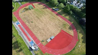 West Devon Borough Council supports the community  Tavistock Athletic Clubs track resurfacing [upl. by Mcgill]