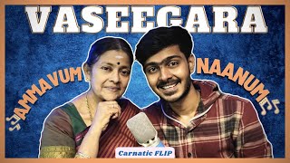 Vaseegara Cover  Ammavum Naanum  Carnatic FLIP [upl. by Nitsirk442]