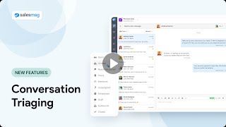 Salesmsg Conversation Triaging Walkthrough [upl. by Resiak690]