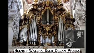 JSBach Organ Works Selection  HWalcha [upl. by Nwahsav]