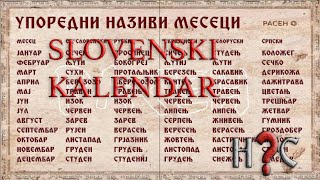 Slovenski kalendar [upl. by Gaspar]