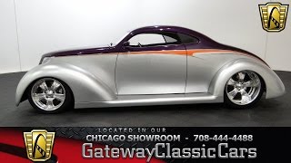 1937 Ford Coupe Gateway Classic Cars Chicago 921 [upl. by Anihsak764]