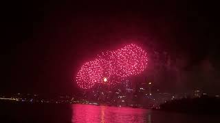 Australia Day Fireworks in Perth 2024 [upl. by Petey532]