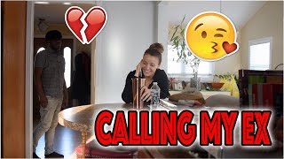 CALLING MY EXBOYFRIEND PRANK BACKFIRES VERY EMOTIONAL😢 [upl. by Bamford]