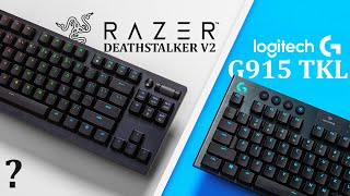 Razer Deathstalker V2 Pro vs G915  A Long Term Review [upl. by Lantz777]