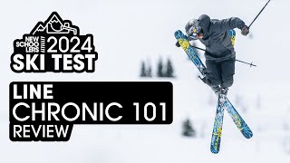 Is the 20232024 LINE CHRONIC 101 the ski for you this winter Newschoolers Ski Test Review [upl. by Laven]