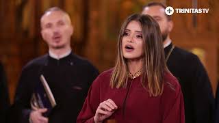 Eclogarie la Nașterea Domnului  Ribale Wehbé și Grupul vocal al Asociației „Sf Ierarh Alexandru” [upl. by Ylrebmic]