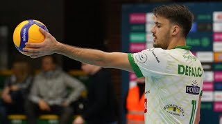 TJ DeFalco Highlights vs Aluron CMC Warta Zawiercie Polish Plusliga 2122 [upl. by Forrer]