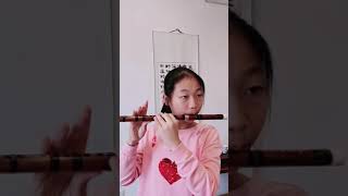 G key dizi flute double tonguing practice 20210411 Dan Tang [upl. by Marron748]