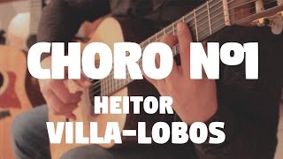 Heitor Villa Lobos quotChoro No 1quot by Fabio Lima [upl. by Fita]