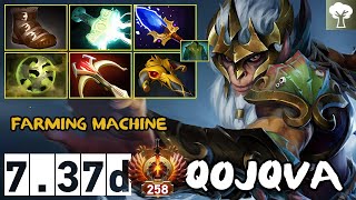 qojqva  Monkey King Simian Stride Pos 1  737d  Immortal Dota [upl. by Adnuahs]