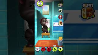 mytalkingtom shortvideo shorts shortfeed gaming games kids cat Gamingpetss talkingtom [upl. by Ynetruoc730]