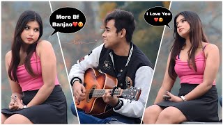 Singing amp Ignoring Prank On Cute Girl  Heart Broken Songs Mashup  Emotional Reations😭  Jhopdi K [upl. by Ritchie913]