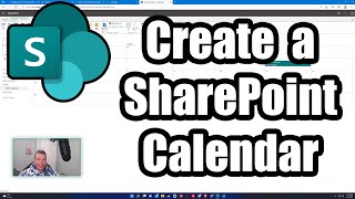 How to Create a Calendar in SharePoint  Microsoft SharePoint  2022 Tutorial [upl. by Ahsekal]