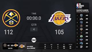 Nuggets  Lakers Game 3  NBAPlayoffs presented by Google Pixel Live Scoreboard [upl. by Garvin]