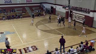 Lyndon B Johnson High School vs Goldthwaite High School Womens Varsity Basketball [upl. by Nehgem]