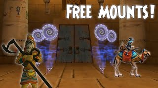 Free Permanent Mounts From Ra  Wizard101 [upl. by Anayhd]