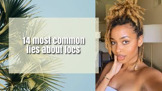 The 14 Most Common MisconceptionsLies about Locs [upl. by Euqinad]