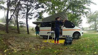 VW T6 California  Camping abbrechen im Zeitraffer [upl. by Anum]