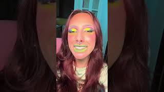 Beetlejuice Halloween Lip Trend Tutorial Using Only Eyeshadow halloween fallmakeup beetlejuice [upl. by Keating]