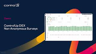 ControlUp DEX Improved Employee Sentiment Collection  Nonanonymous Surveys [upl. by Adneral]