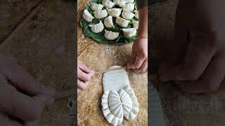 How to make fancy steamed buns lovelifelovefood [upl. by Norbel]