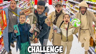 FAMILY Speed Shopping In WALMART  I Cant Believe This Happened [upl. by Wilhelmina]