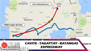 Cavite  Tagaytay  Batangas Expressway CTBEX [upl. by Haldan]