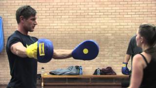 Boxercise class at Broadmeadow Sports Centre Teignmouth [upl. by Ginnifer]