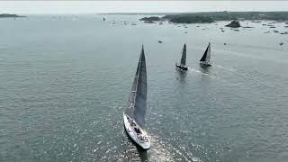 2024 Newport Bermuda Race Start June 21 2024 [upl. by Initof]