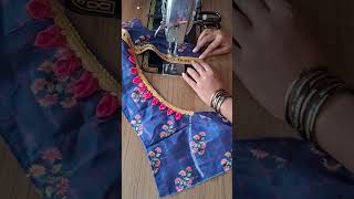 Blouse ke gale ki design how to make design AGFashion07 blousecutting [upl. by Rufus908]