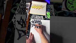 How to Graffiti amp Tag Names LIVE on TikTok graffiti handstyles ✍🏻  12023 [upl. by Everett]