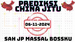 PREDIKSI CHINA HARI INI 06 NOVEMBER 2024  RUMUS CHINA JITU  RUMUS 2D CHINA JITU  BOCORAN CHINA 4D [upl. by Bigg792]