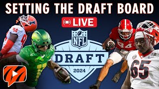 Setting Cincinnati Bengals 2024 Draft Board LIVE  Who Will They Take [upl. by Ecyaj]