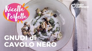 GNUDI di CAVOLO NERO con FUNGHI e FONDUTA di PARMIGIANO  RICETTA IRRESISTIBILE✨💚🌿 [upl. by Groscr]