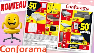 catalogue CONFORAMA SOLDES JUSQUÀ  60 du 26 juin au 23 juillet 2024 😍 Arrivage  FRANCE [upl. by Neelik]