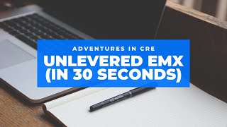 How to Calculate Unlevered Equity Multiple  30 Second CRE Tutorials [upl. by Halivah]