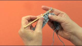 Single Crochet 2 stitches together Left Hand [upl. by Dincolo]