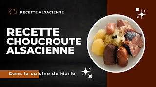 CHOUCROUTE RECETTE ALSACIENNE 😋 [upl. by Quintilla]