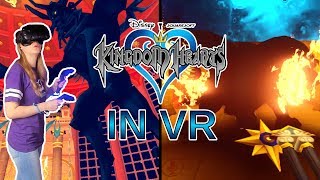 KINGDOM HEARTS BOSSES IN VR [upl. by Eissert506]